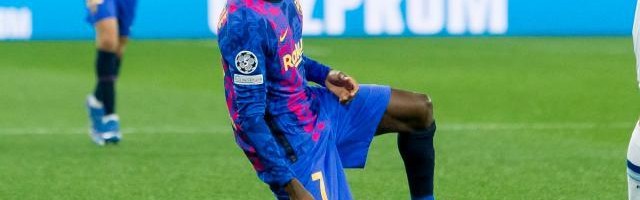 开云体育下载-刚刚复出的登贝莱又伤了！或缺阵三到四周